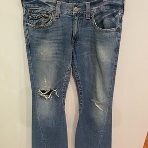 Vintage Made In USA True Religion Men’s Jeans Size 34 RN#112790 Section Joey